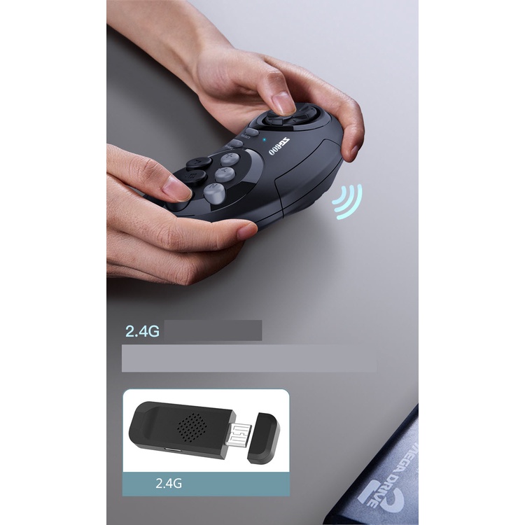 Máy chơi game SG800 CONSOLE – Kết nối cổng HDMI – Tay cầm không dây – Chơi game 16bit MEGA DRIVE, MEGA GENESIS mượt mà