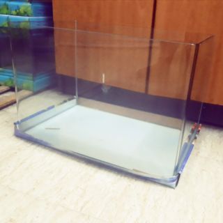 Bể kính đúc dài 40cm rộng 23cm cao 25cm