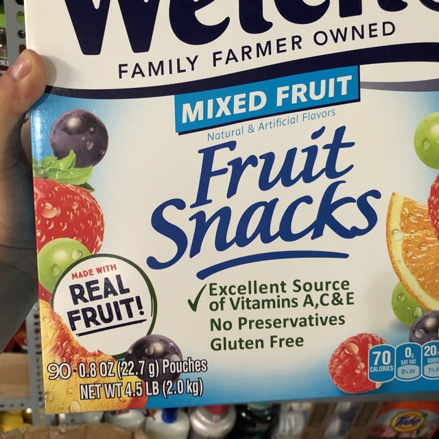 ❤️ [Date 10/2021] Tách lẻ 1 gói Kẹo dẻo trái cây Welch's 22,7g Mỹ | BigBuy360 - bigbuy360.vn