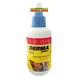 DERMA SPRAY - Dung dịch sát trùng
