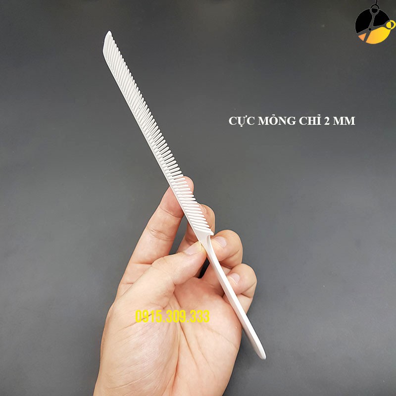 Lược cắt tóc Nam bản to BeuyPro LCT113W - Màu Trắng