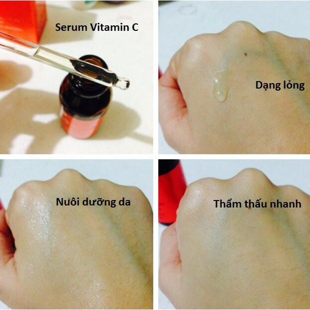 Serum ava vitamin C trắng da balan