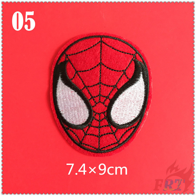 Miếng dán ủi thêu hình người nhện series 03 độc đáo