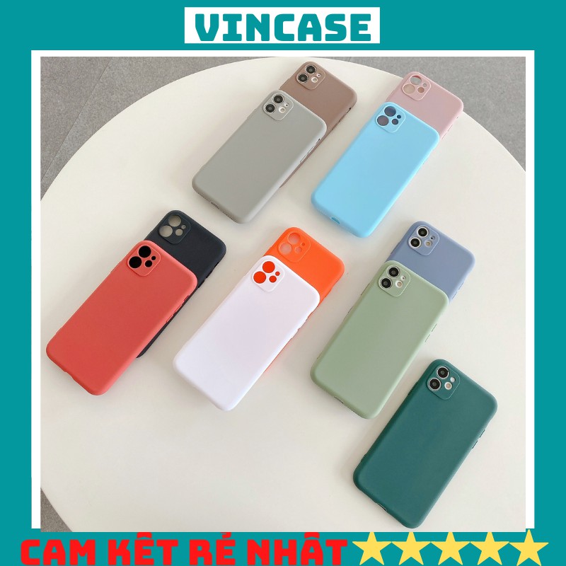 Ốp lưng iphone BẢO VỆ CAMERA MỀM MẠI TRƠN iphone 6s/6plus/6splus/7/8/7plus/8plus/x/xs/xsmax/11/11promax- vincase