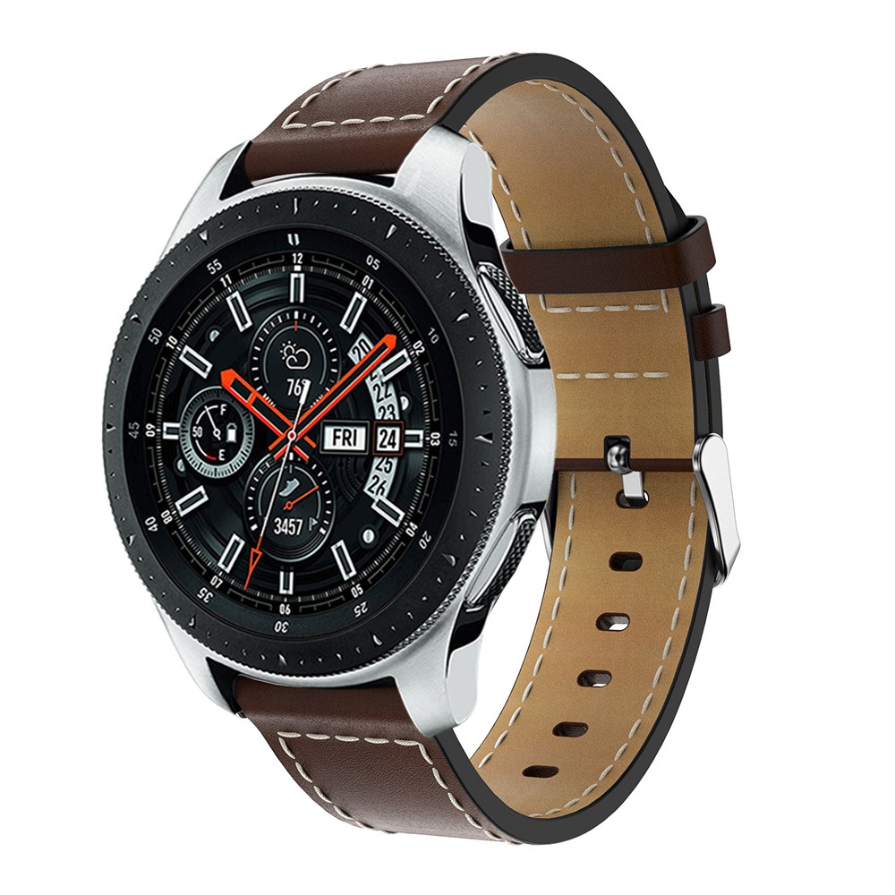 Dây đeo da thay thế cho đồng hồ Huawei Watch GT2 46mm/GT 46mm/Samsung Galaxy Watch 46mm/Gear S3