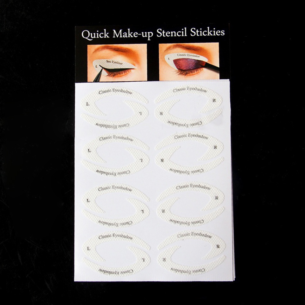 [Hàng mới về] Set 32 Khuôn Kẻ Mắt Nhanh Chóng Tiện Dụng | BigBuy360 - bigbuy360.vn