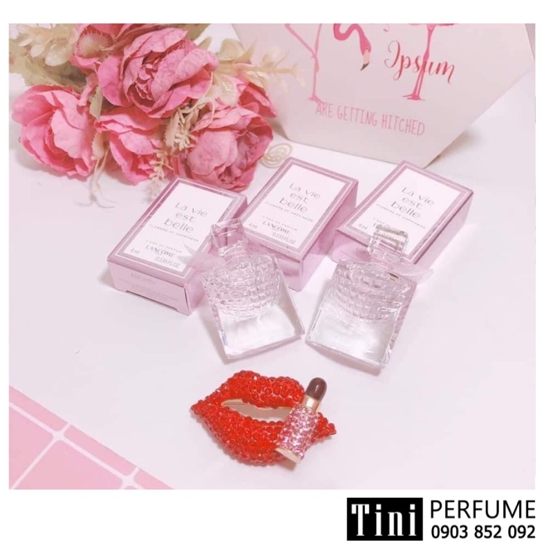 Nước hoa  La Vie Est Belle Flowers Of Happiness EDP 4ml mini