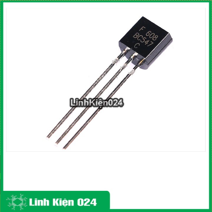 Transistor BC547 TO-92 50V 0.1A NPN