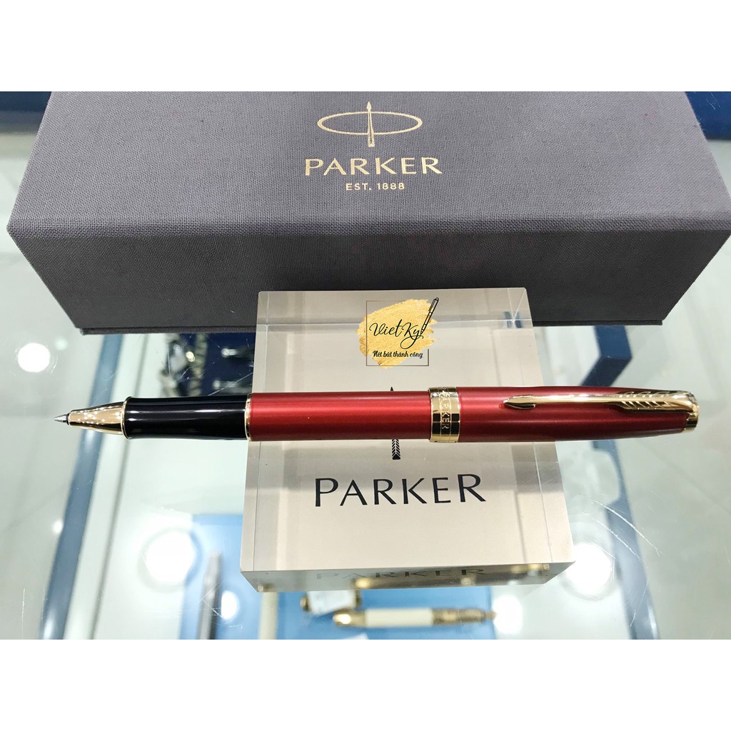 Bút ký Parker Sonet Cao Cấp  - Khắc chữ miễn phí & Logo + tặng kèm 1 ngòi ký