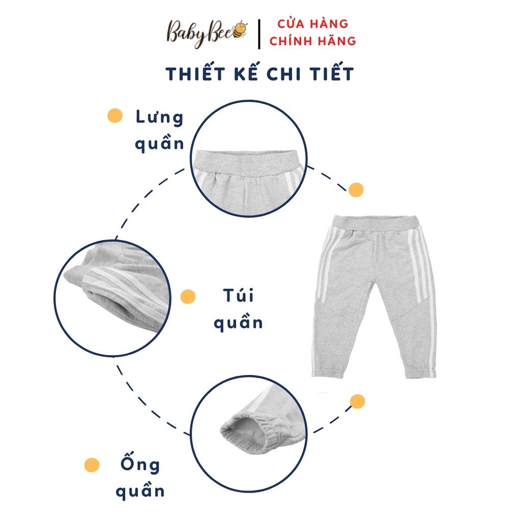 Quần dài bé trai BabyBee thời trang trẻ em quần bé trai size đại 10-30kg QD01