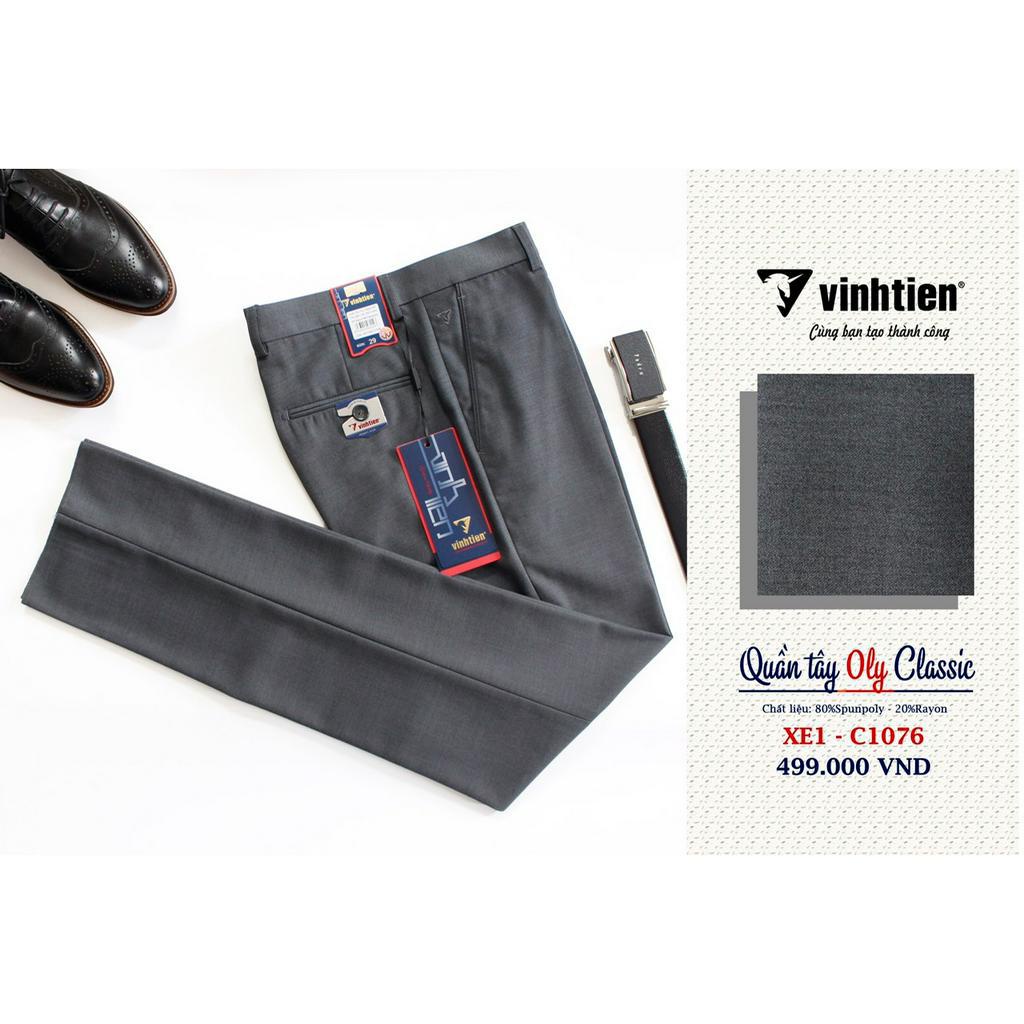 Quần Tây 0Ly Trơn Classic 499 Vĩnh Tiến - Nhiều Màu