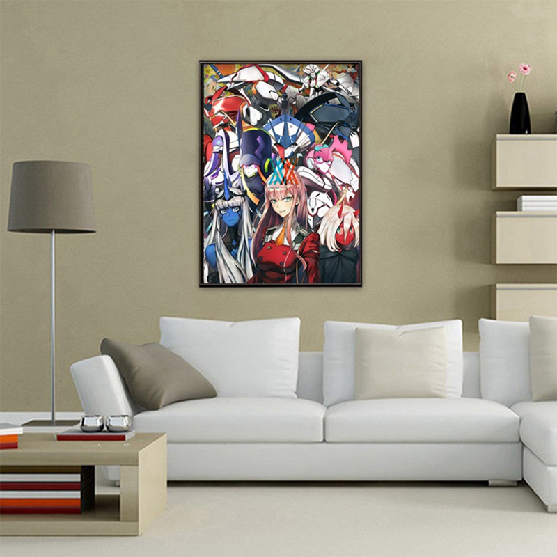 Tmdbyx Poster Nhân Vật Hoạt Hình Darling In The Franxx 02 Trang Trí Nội Thất