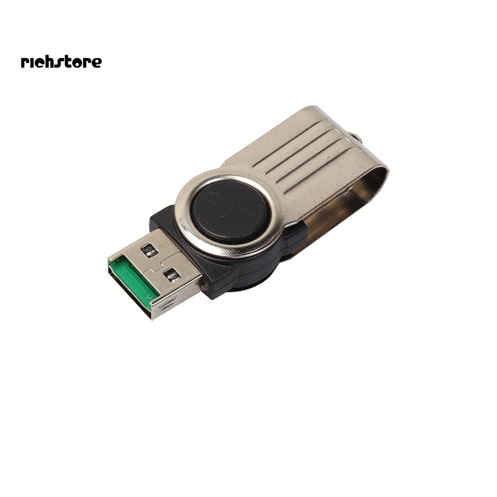 Đầu Đọc Thẻ Nhớ OTG Micro USB SD TF Xoay Được | BigBuy360 - bigbuy360.vn