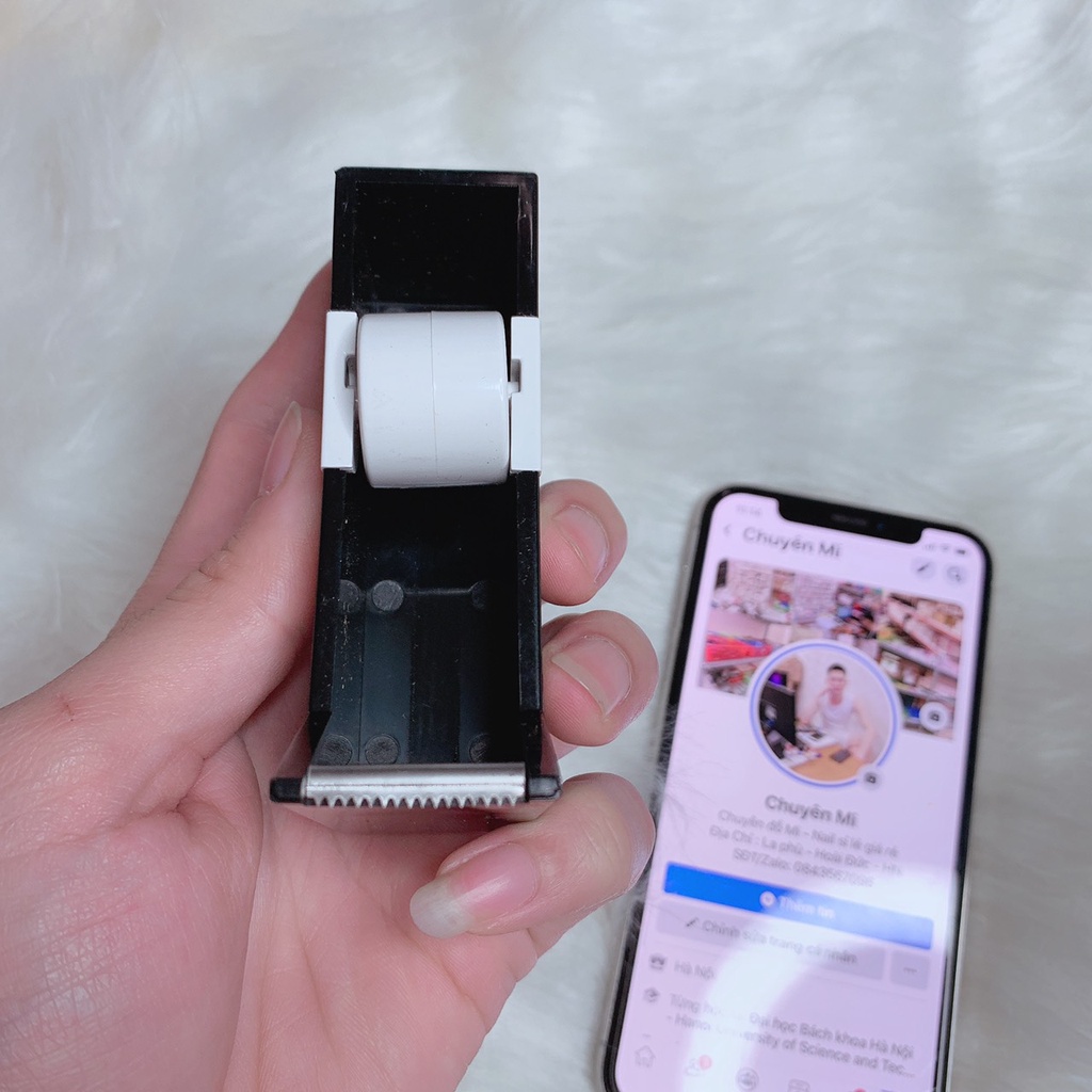 Cắt băng keo nối mi dạng để bàn