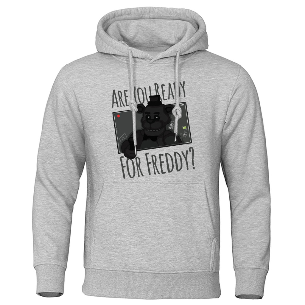 Áo Hoodie In Họa Tiết Game Five Nights At Freddy 's Độc Đáo Thời Trang Mùa Thu Cho Nam