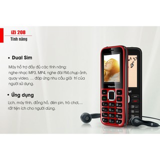 Điện thoại Masstel IZI 208