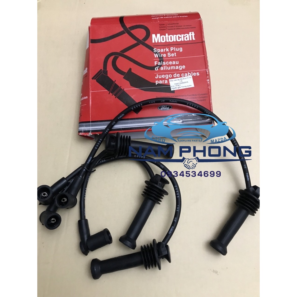 Bộ dây cao áp Ford Ecosport . Ford Fiesta .BE8Z12259B.YS6F12280B1A