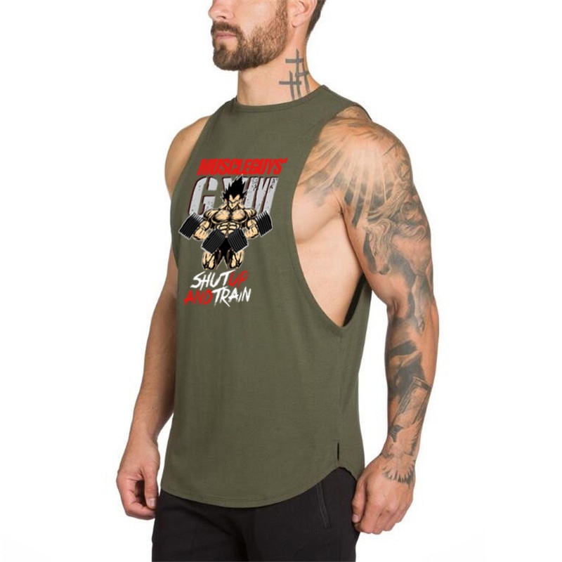 Áo Ba Lỗ Sát Nách Ôm Dáng Phong Cách Thể Thao Cho Nam