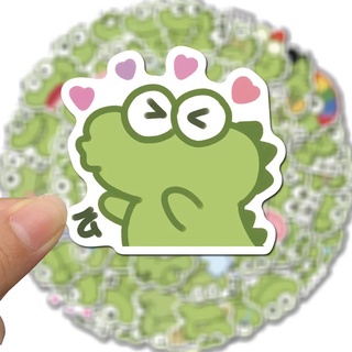 Sticker/ Hình dán Ếch Xanh cute (Combo 60 stickers)