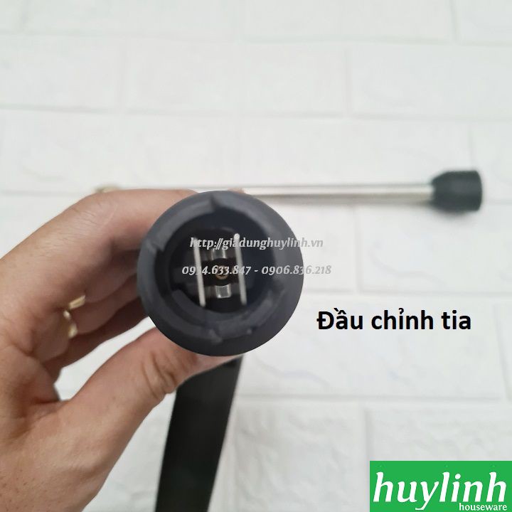 Súng phun xịt cao áp dùng cho máy rửa xe Ren 22 - Loại lõi kim loại