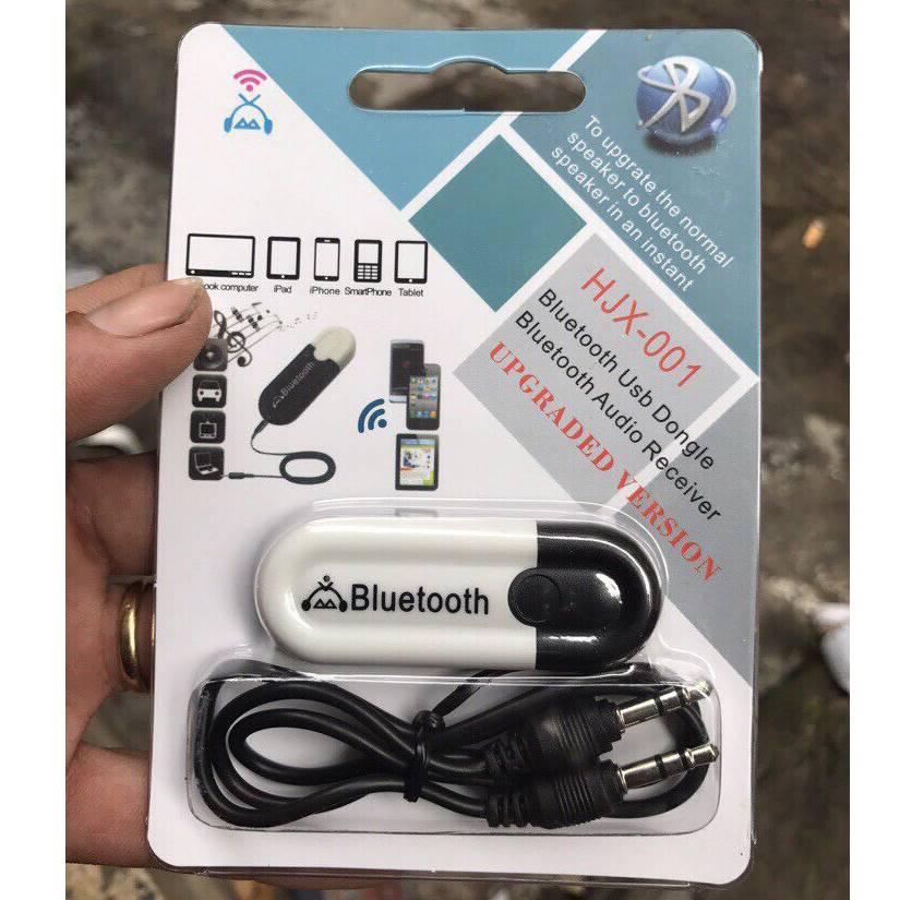 USB Bluetooth 2.0 HJX-001 Dongle 4.0 5.0 giúp Laptop PC thu phát sóng Bluetooth ARIGATO