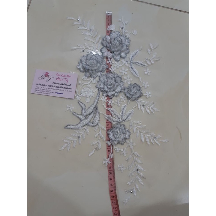 tấm chỉ thêu mềm mại 32cm