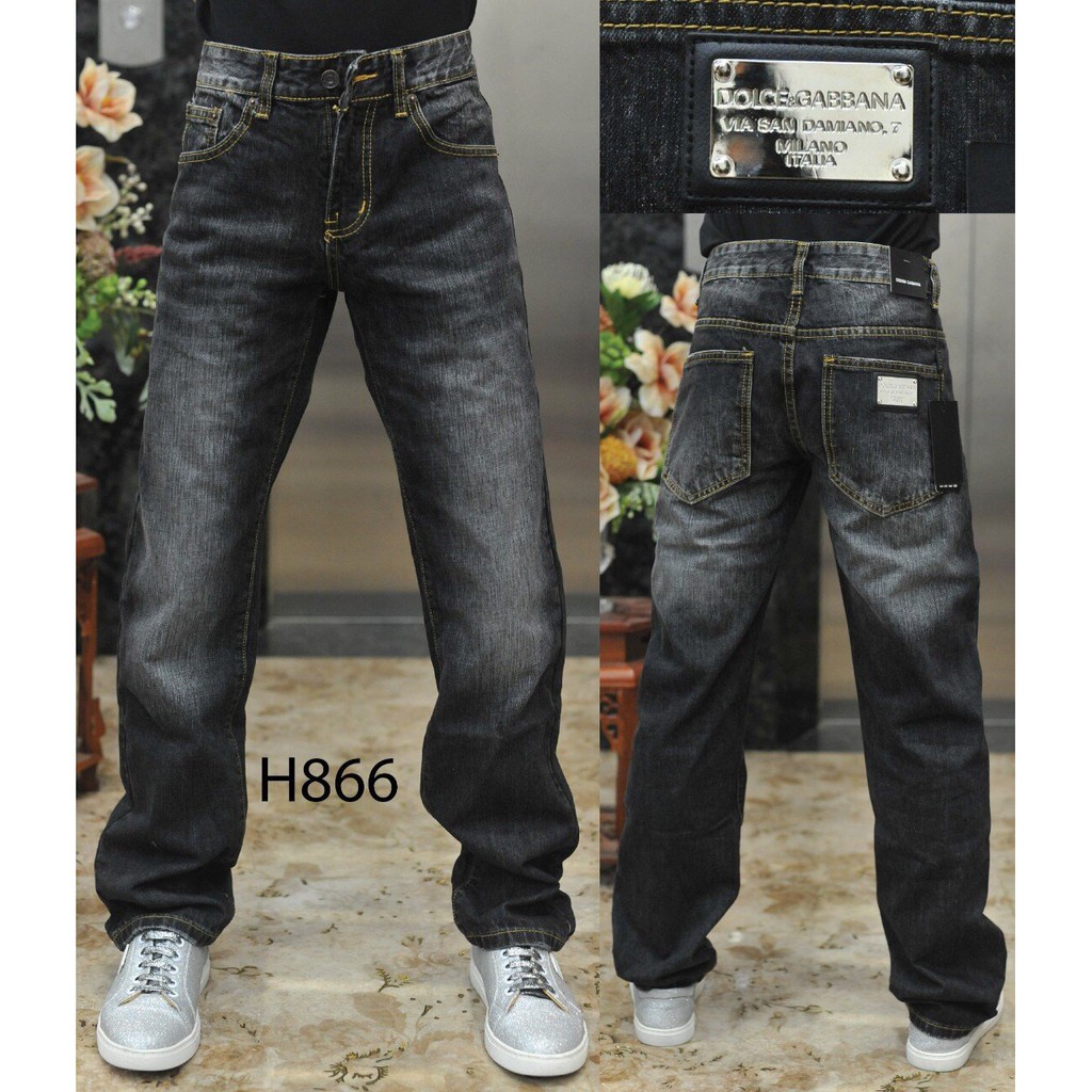 Quần Bò xuông Nam Dolce size 28 - 34