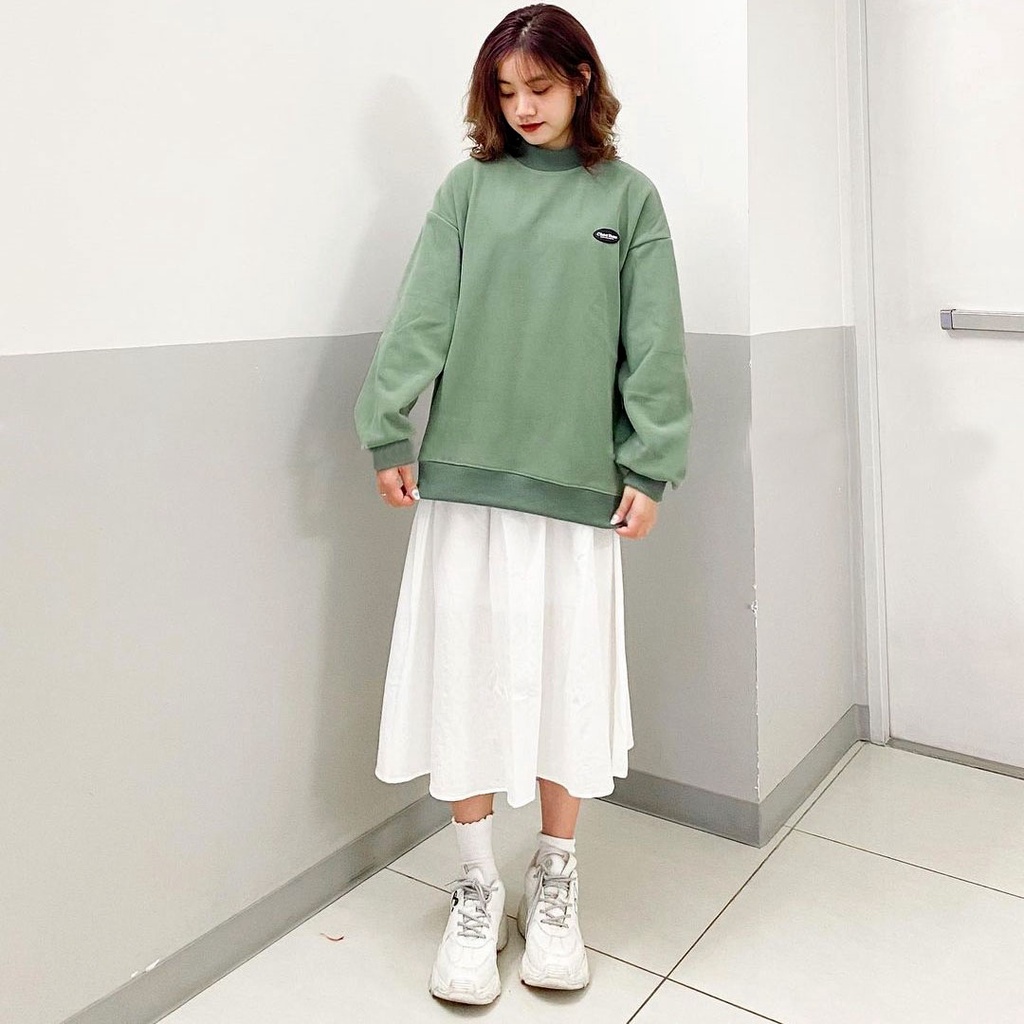 Chân váy dài trắng Ulzzang có lớp lót trong - chất vải đũi Hàn nhẹ nhàng, mềm mại - cạp chun co giãn thoải mái | BigBuy360 - bigbuy360.vn