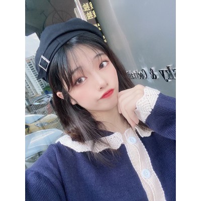 Áo cardigan len montoghi cổ công chúa viền ren ngọt ngào dễ thương Ulzzang Hàn Quốc A87