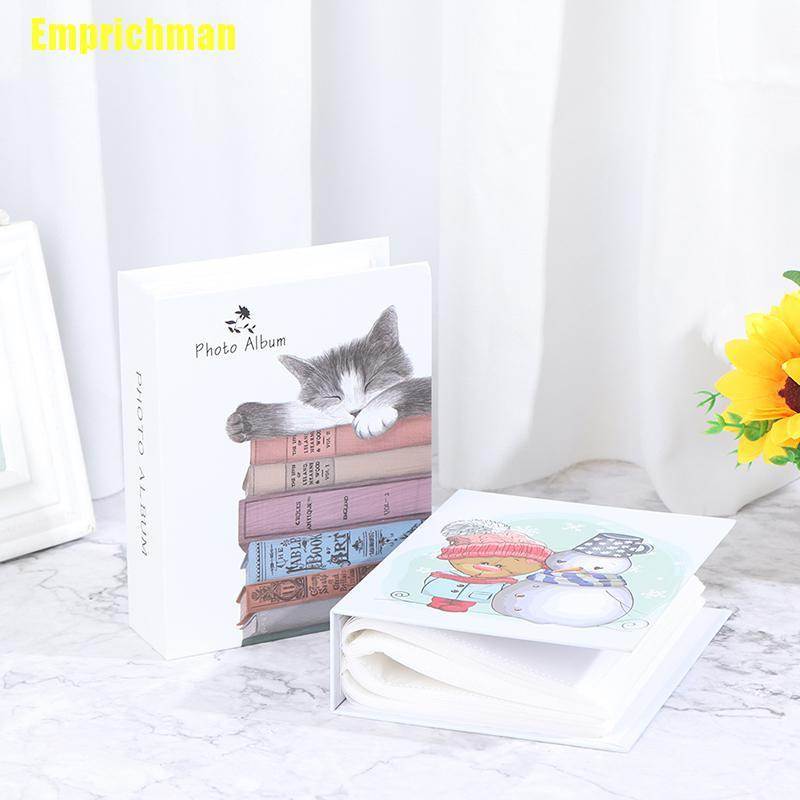 Album Đựng Ảnh Kỷ Niệm 100 Tấm 6x4 "In Hình Hoạt Hình Dành Cho Trẻ Em