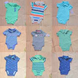 Bodysuit có cổ cho bé trai