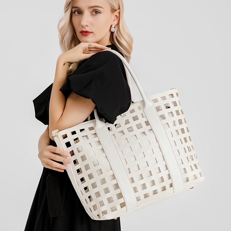 Túi xách đeo vai IELGY sức chứa lớn thiết kế rỗng cho mẹ