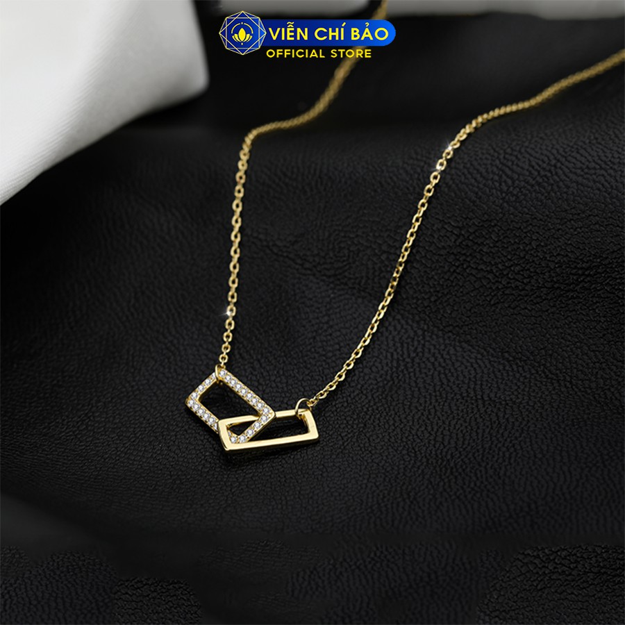 Dây chuyền bạc nữ Agnes chất liệu bạc 925 thời trang phụ kiện trang sức nữ Viễn Chí Bảo D000186