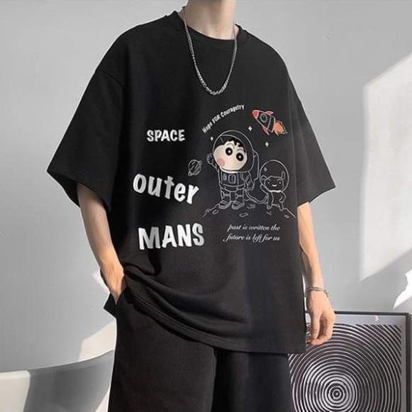 Áo Phông Nam Nữ Form Rộng,Áo Thun Tay Lỡ Oversize Unisex chất cotton phong cách đường phố SHIN !