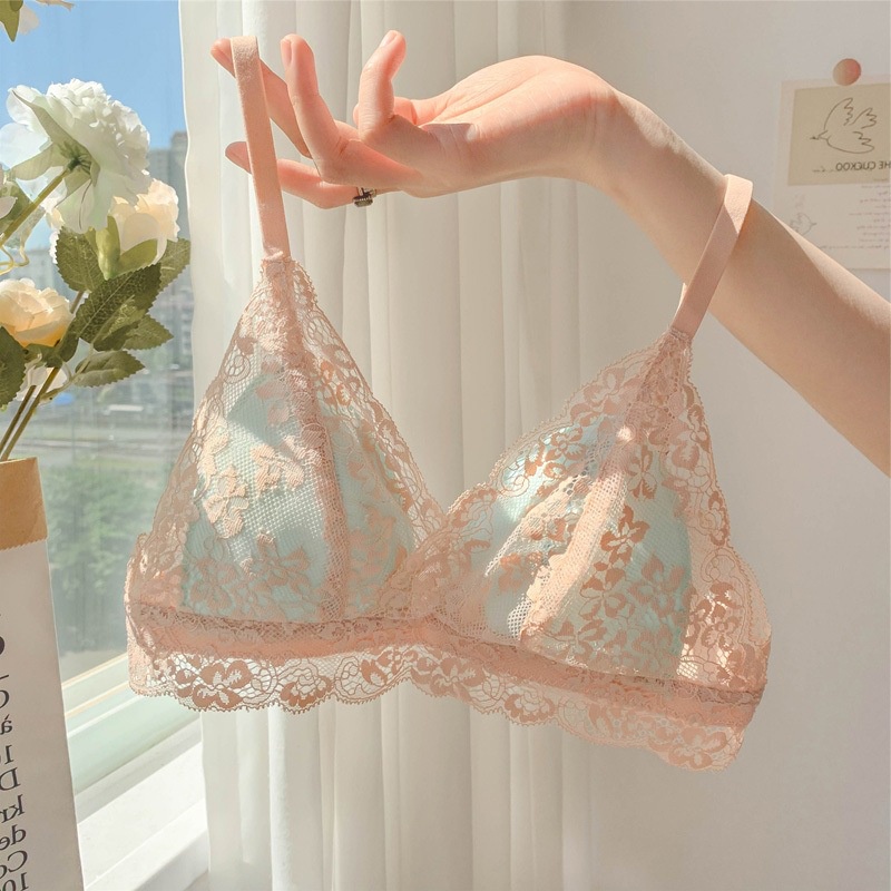 (Che Tên) Áo Lót Ren Mút Mỏng - Áo Ngực Không Gọng Sexy A9