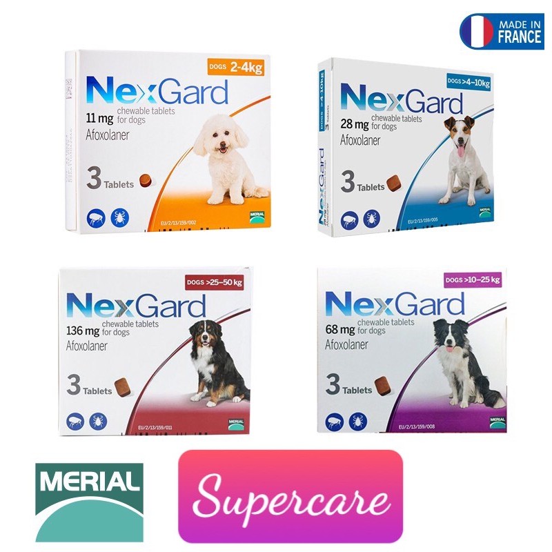 (1viên) Nexgard Diệt Ve Chó 🐕🐕🐕