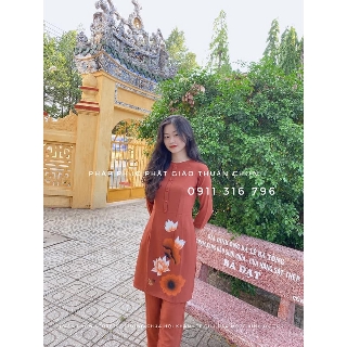 ĐỒ LAM ĐI CHÙA / ĐỒ PHẬT TỬ FORM DÀI