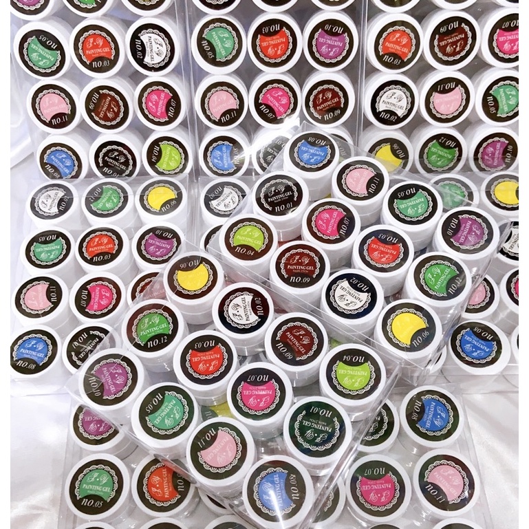 Sét gel vẽ 12 màu