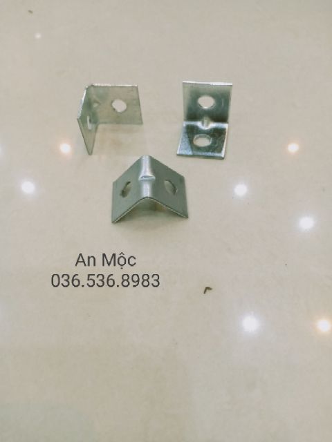 [AN MỘC] Ke góc vuông bắn góc kệ size nhỏ 2 Lỗ 2*2cm