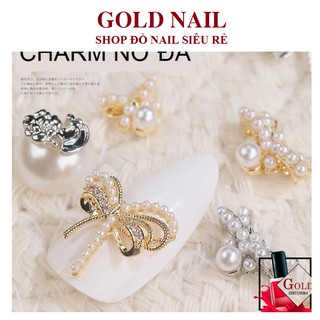 Charm nail , charm nơ đá đính móng