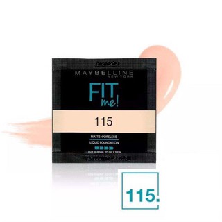 [Mini size 5ml] Kem Nền Fit Me Mịn Lì Nhẹ Kiềm Dầu Fit Me Maybelline New York Matte Foundation