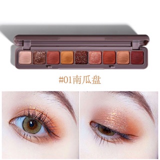 phấn mắt 9 ô lameila trang điểm