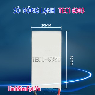 Sò nóng lạnh TES1-6308  40x20MM