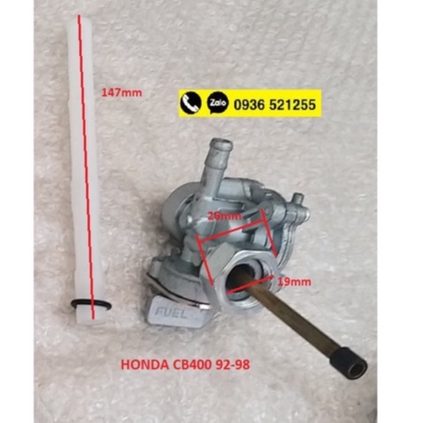 Khóa xăng Honda CB400 92-98 và các dòng xe tương ứng