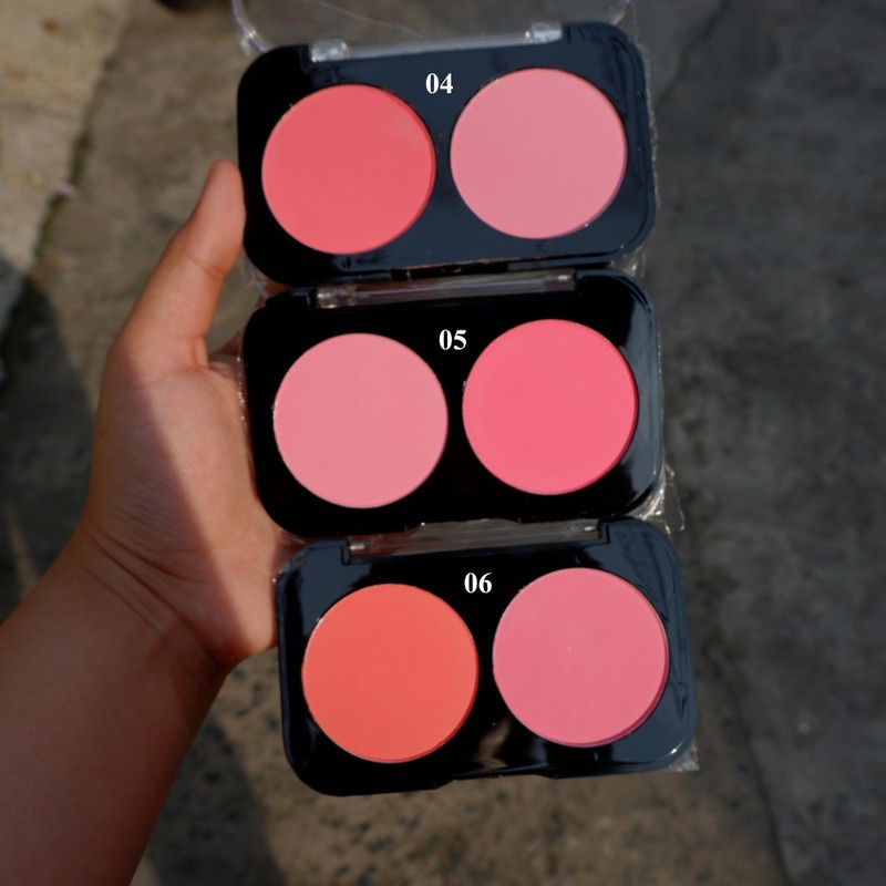 Má Hồng 2 ô Lameila lì mịn lâu trôi nội địa chính hãng makeup blusher sỉ tốt - GIÁ GỐC 12 | BigBuy360 - bigbuy360.vn