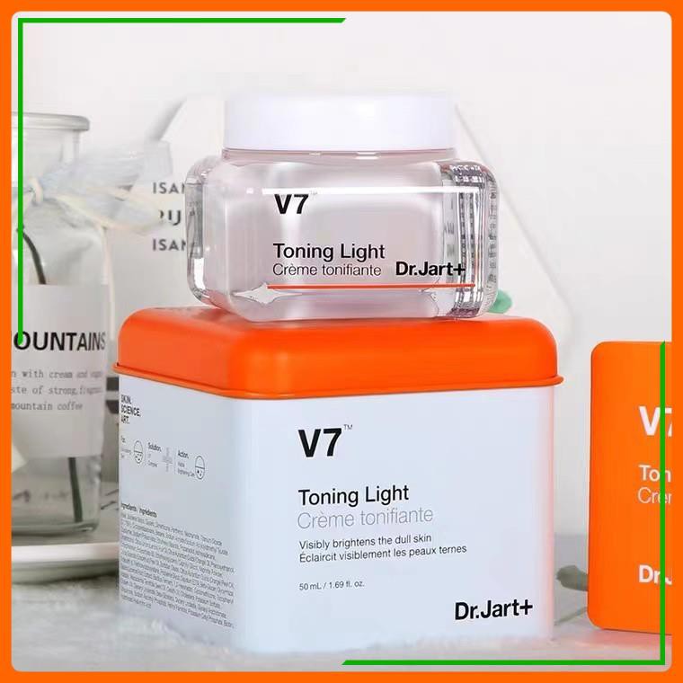 Kem V7 Toning Light. KEM DƯỠNG TRẮNG VÀ TÁI TẠO DA V7 TONING LIGHTc (Kem V7 chính hãng)