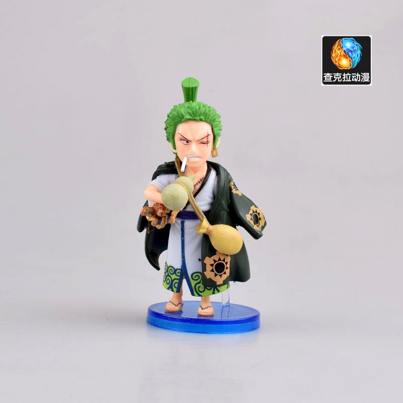 [ 8cm ] Set tượng One Piece ở wano quốc không đóng hộp - Baystore