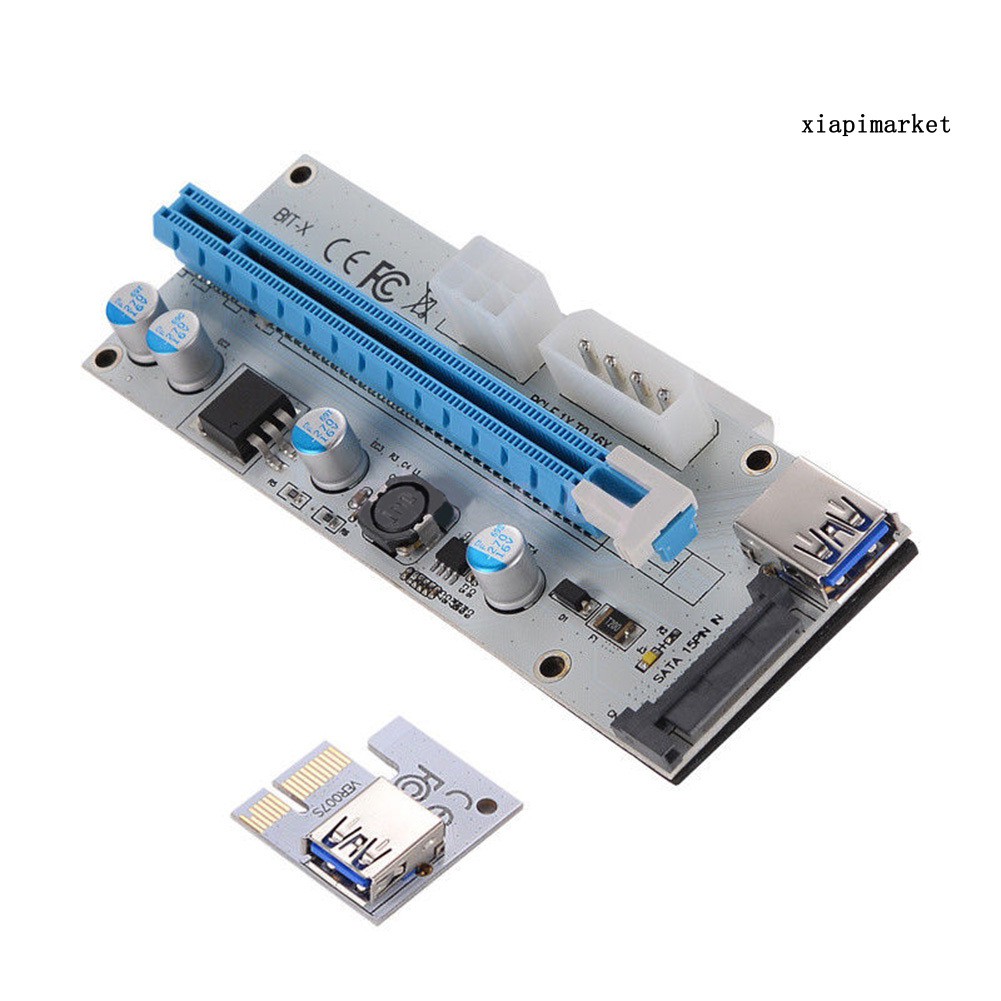 SATA Card Mở Rộng Com | Usb 3.0 Pci-E 1x Sang 16x