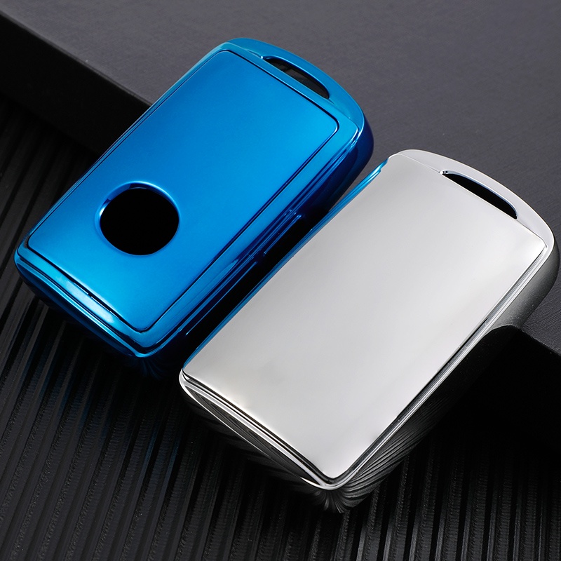 Mazda New Soft TPU Car Key Cover Keychain for Mazda 3 Alexa Mazda CX4 CX5 CX5 CX8 CX-30 CX30 2019 Car Key Accessories
