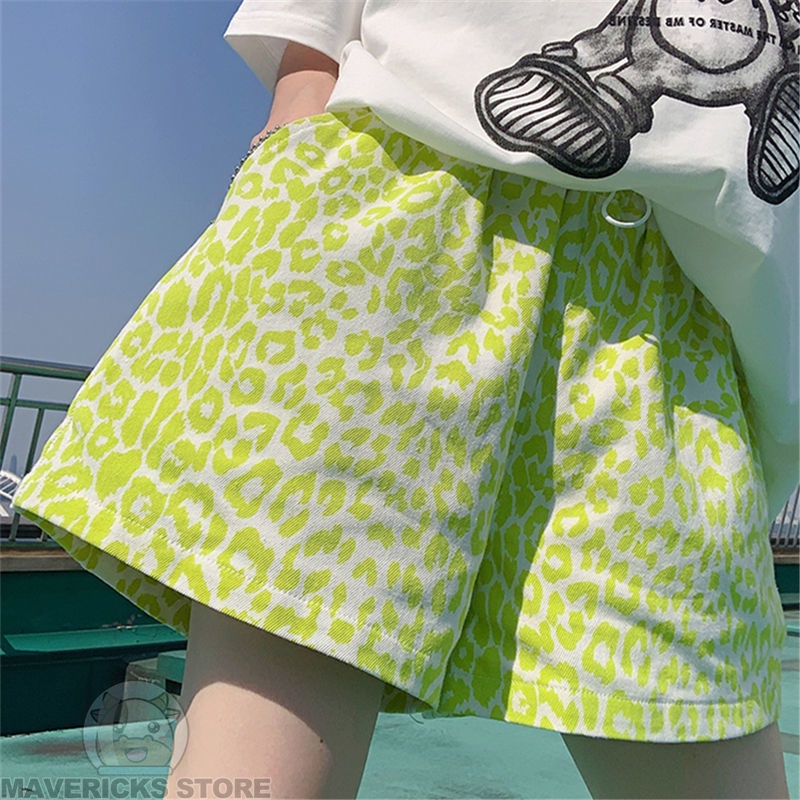 Quần Short Nữ Họa Tiết Da Báo Thời Trang Cá Tính